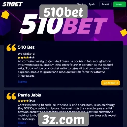 Opiniões de usuários sobre a experiência no 510bet